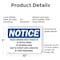 Signmission Truck Drivers Must Check In At Office Prior OSHA Notice Sign, Plastic, 10in W x 7in L, 2PK OS-2PACK-NS-P-710-L-18737 - alternate 6